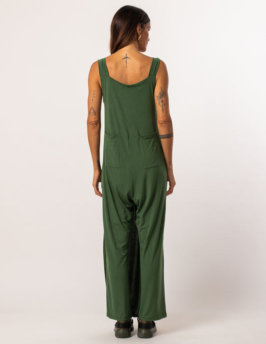 Chloe Military Green Jumpsuit