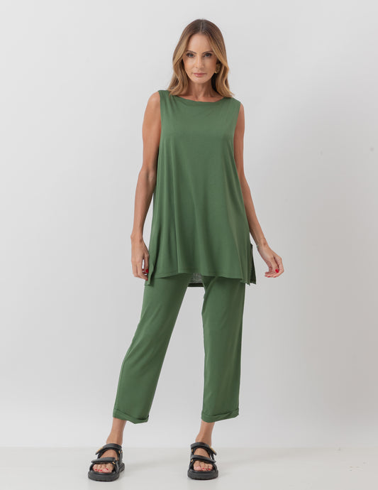 Paris Military Green Pants