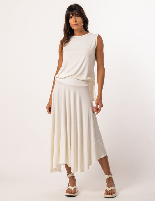 Eloá Off White Skirt