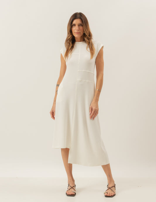 Jordana Off-White Dress