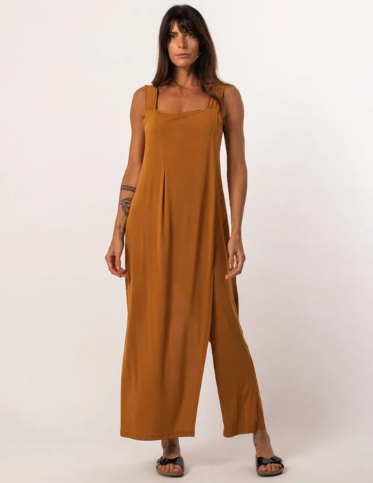 Chloe Caramel Jumpsuit