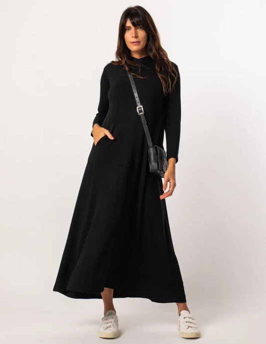 Fatima Long Black Dress U