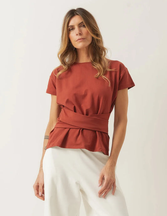 Haia Cinnamon Blouse