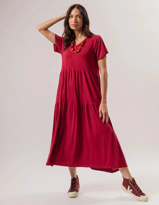 Lais Burgundy Dress P