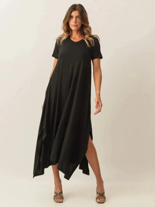 Aretha Black Dress
