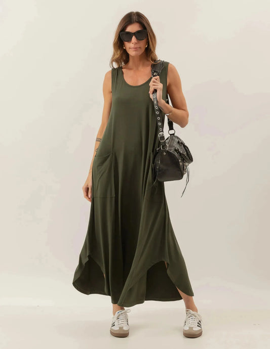 Military Green Veneza Dress U