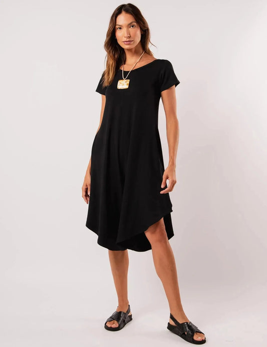 Heloísa Asymmetrical Black Jumpsuit