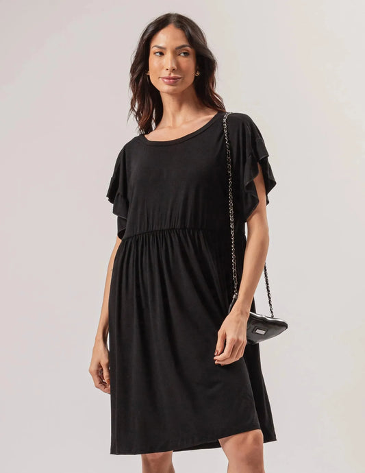 Fabiana Black Dress