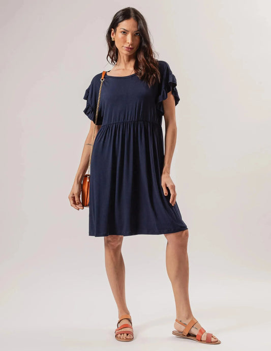 Fabiana Navy Blue Dress