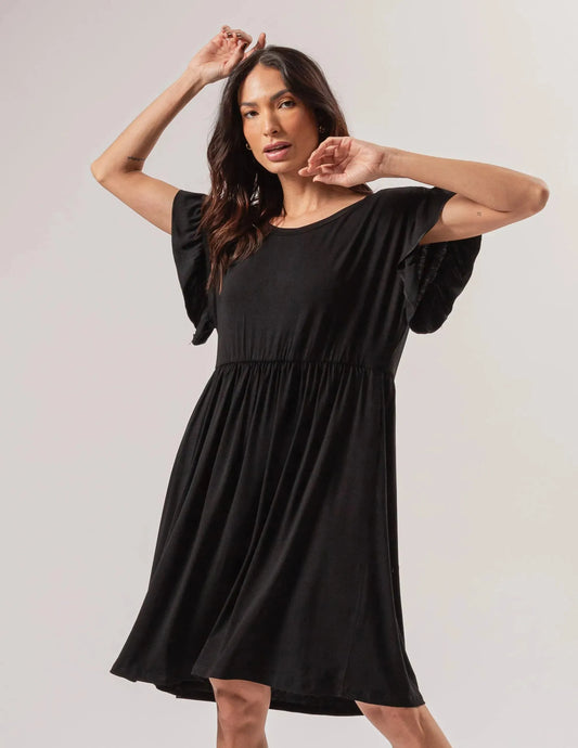 Fabiana Black Dress