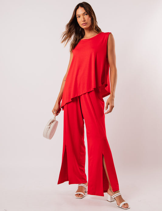 Florence Red Pants