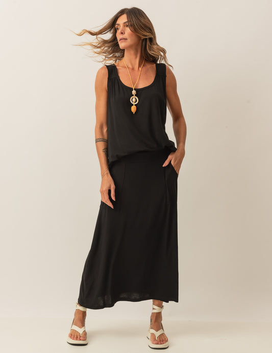 Black Atenas skirt