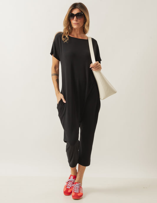 Virginia Black Jumpsuit
