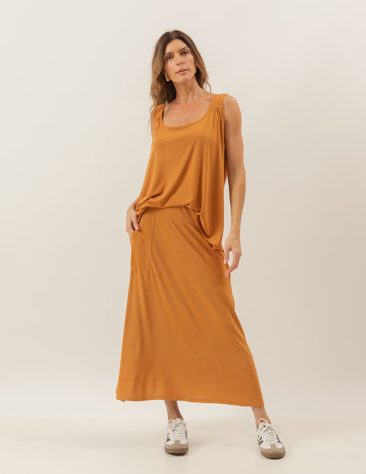 Atenas Caramel U Skirt