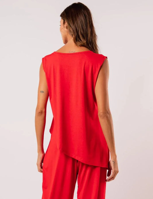 Florence Red Blouse