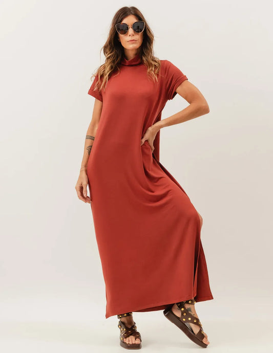 Agnes Cinnamon Dress