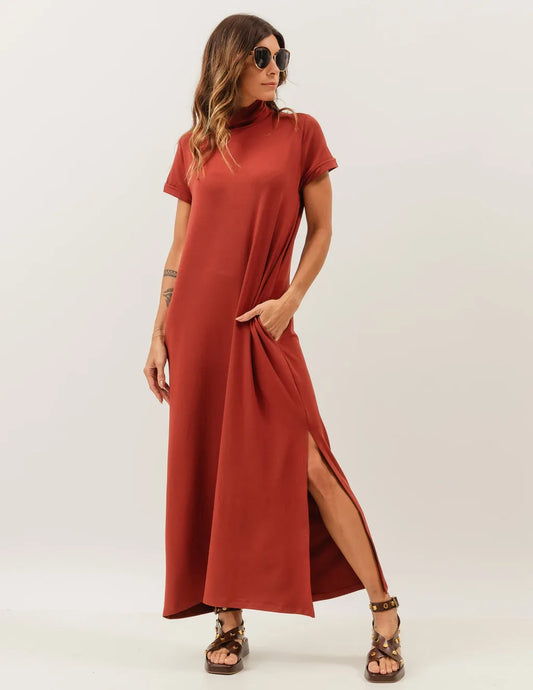 Agnes Cinnamon Dress