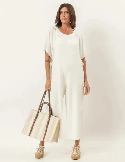 Amber Off White Jumpsuit