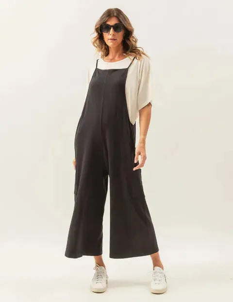 Amber Black Jumpsuit