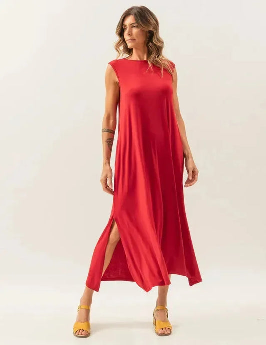 Clara Red Dress