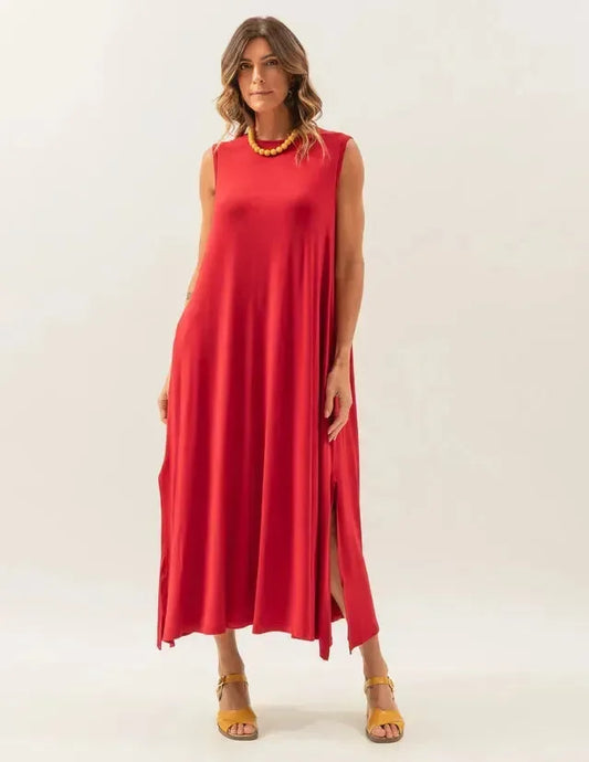 Clara Red Dress