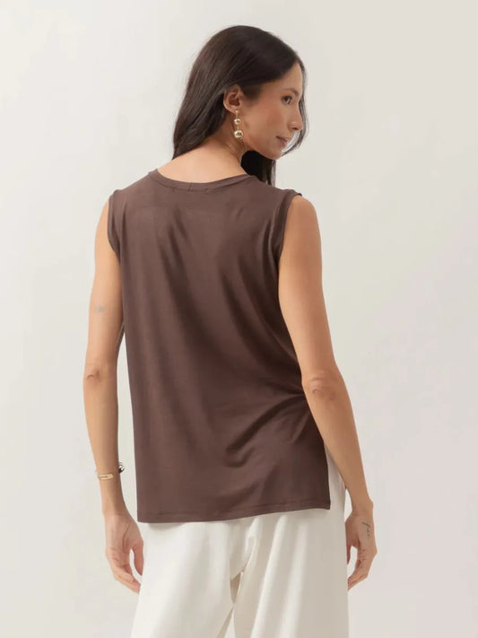 Kimono Brown Blouse