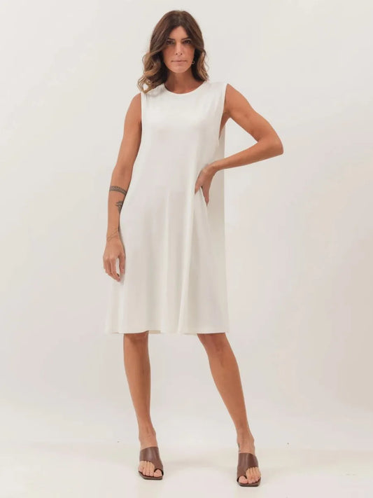 Liz Off White Dress