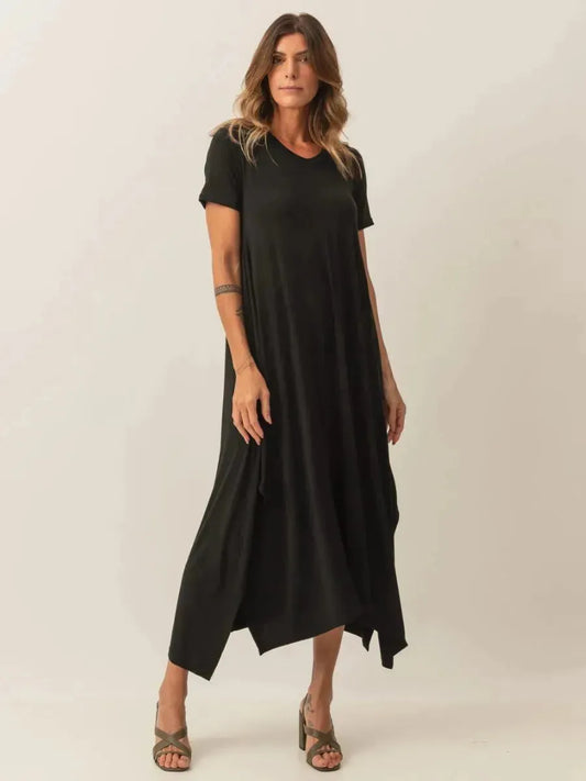 Aretha Black Dress