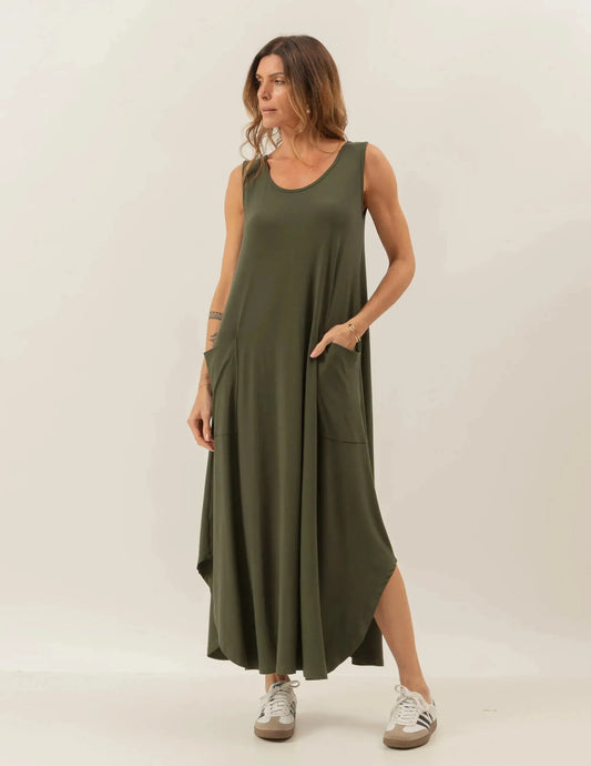 Military Green Veneza Dress U