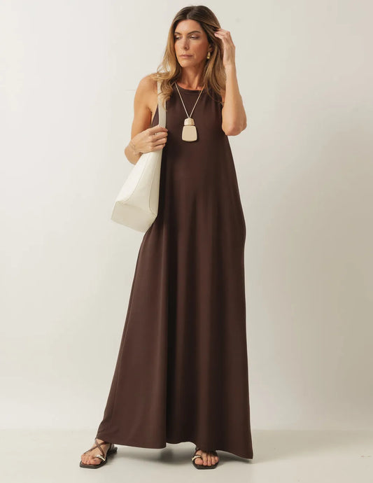 Brown Santorini dress