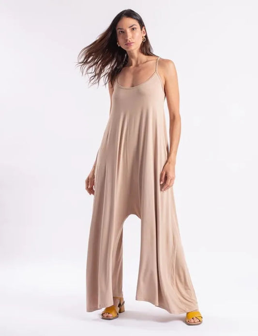 Veronica Beige Jumpsuit